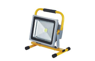 China Super Bright IP65 LED Rechargeable Floodlight , 20W 6000-7000K Cool White LED Lighting for sale