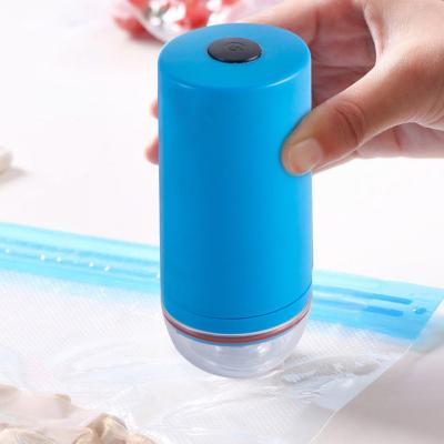 China Hot Selling Handheld Vacuum Bag Food Sealers Mini Vacuum Sealer Electric Home Safe Use USB Food Vacuum Sealer Machine Portable for sale