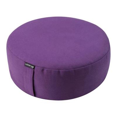 China Wholesale Custom Cotton Round Anti-Decubitus Buti Design Zafu Yoga Bolster Meditation Cushion for sale