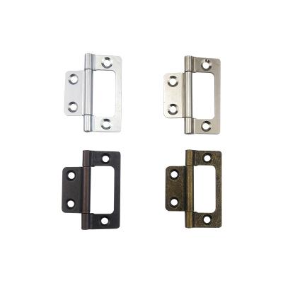 China Modern 2 Inch Bi-Fold Cabinet Closet Hinge Non-Mortise Flow Hinge for sale