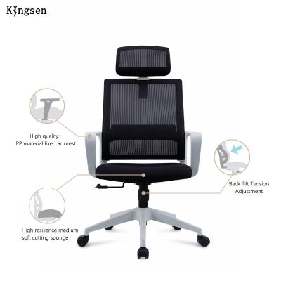 China (Height)Adjustable Adjustable Office Chair With Wheels Universal Computer Chair for sale