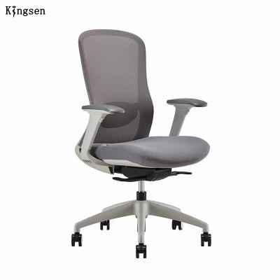 China Adjustable (Height) Mount Foam 4D Motion PU Armrest Home Office Chair Swivel Office Chair Liftable Chair Adjustable Lumbar Support for sale