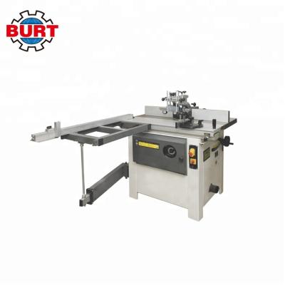 China DELUXE Woodworking WS1000TB SPINDLER MOULDER WITH SLIDING TABLE + SQUARE TABLE for sale