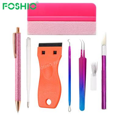 China Professional Foshio Customize Logo Basin Diy Craft Vinyl Weeding Tool Kit for sale