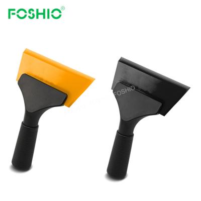 China Foshio Eco-friendly Customize Water Wrap Squeegee Yellow Glass Silicone Rubber for sale