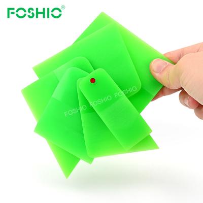 China soft & Foshio Mini Rubber Car Window Tint Wrap Ppf Durable Magnetic Squeegee 6Pcs/Pack For Sale for sale