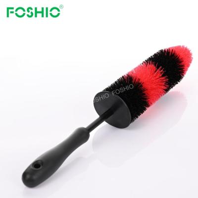 China Foshio Durable Car Wheel Cleaning Detailing Brush For Rims for sale