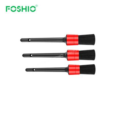 China Foshio Tools Car Detailing Wheel Hub Gap Cleaning Durable Auto Cleaning Brush for sale