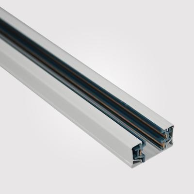 China Aluminum alloy Wholesale Factory Price Cob Linear Spotlight Black White 3 Wires Commercial Rails Lighting System For Led Track Spot Light for sale