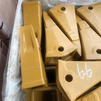 China Building Material Stores Excavator Parts Ripper Tooth 195-78-71320 BUCKET TEETH Yellow Alloy Steel for sale