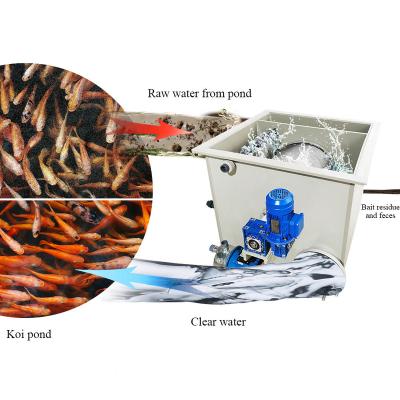 China Qlozone Rotary Drum Filter Fish Ras Aquaculture System 1.1*0.9*0.9 m for sale