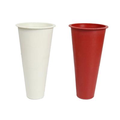 China Durable Material Good Selling Fine Workmanship Durable Customized Support Sample Service Flower Pot And Flower Plastic for sale