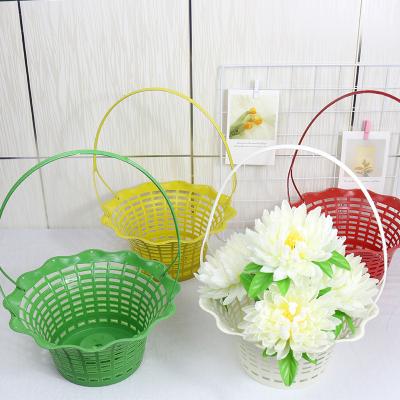 China Durable Material Hot Sale Products Hanging Basket Planters Round Hanging Baskets Hanging Pots for sale