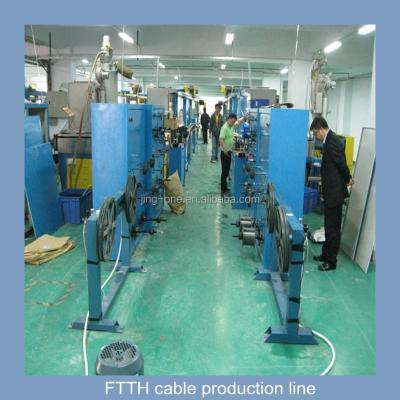 China Insulation FTTH Wire And Cable Optical Fiber Machine for sale