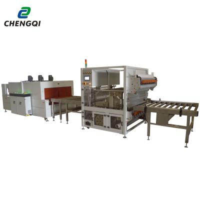 China CLOTHING PE Film Double Side Shrink Packaging Machine For Copper Door for sale