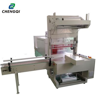 China Fully Automatic CLOTHING Side Feeding Sleeve Sealer With Shrink Tunnel for sale