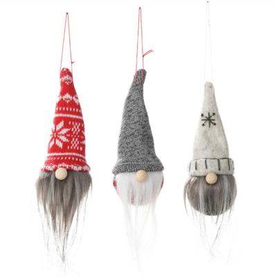 China Wholesale Christmast Ornament Rudolph Swing Faceless Doll Dwarf Ornament For Christmas Tree Display Supplies for sale