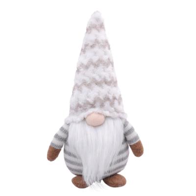 China Fesvital Ornament Stype Wholesale Nordic Stripe Woven Elk Rudolph Xmas Dolls Indoor Home For Christmas Decoration Supplies for sale