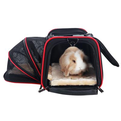 China Wholesale Breathable Luxury Foldable Bag Travel Dog Carrier Outdoor Pet Carrier for sale