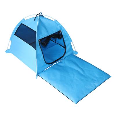 China High Quality Windproof Solid Color Waterproof Puppy Bed Tents Kennel Outdoor Kennel for sale