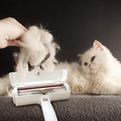 China Reusable Pet Fur Hair Remover Stored Floating Hair Removing Brush Pet Hair Remover Roller for sale