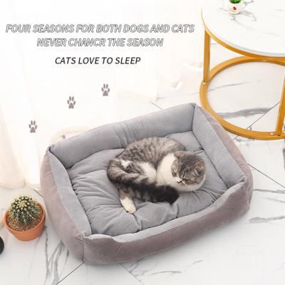 China High Quality Hot Selling Fashionable Soft Travel Place Dog Cats Bed for sale