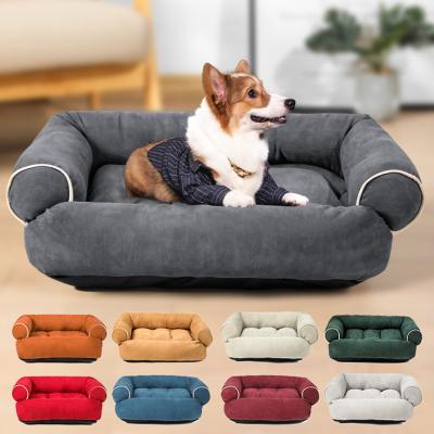 China Dropshipping Travel Seasons All Universal Pet Sofa Bed Big Dog Mat Pet Sofa Bed for sale