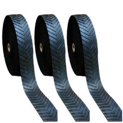 China Patterned V Type Chevron Rubber Conveyor Belts for sale