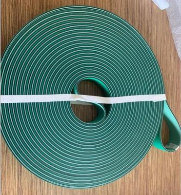 China High flexibility light green flat nylon transmission belt for medium or XNBR machines printing or rubber material for sale