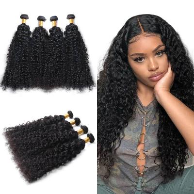 China Wholesale Virgin Water Wave Cuticle Aligned Hair Unprocessed Water Wave Bundles Virgin Hair Bundles for sale