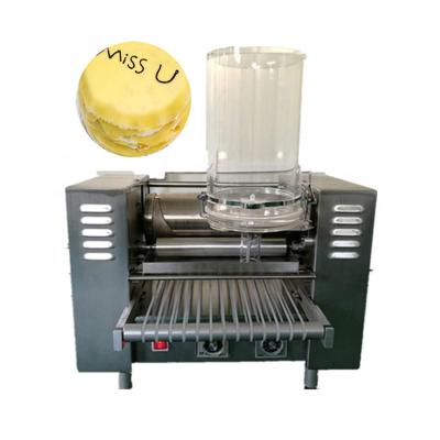 China Small Thousand 8inch Food Processing Machine Automatic Pancake Tabletop Pancakes Cooking Machine for sale