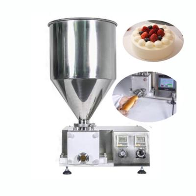 China Jam Filling Machine Small Ice Cream Filling Cake Bread Filler Depositing Machine for sale