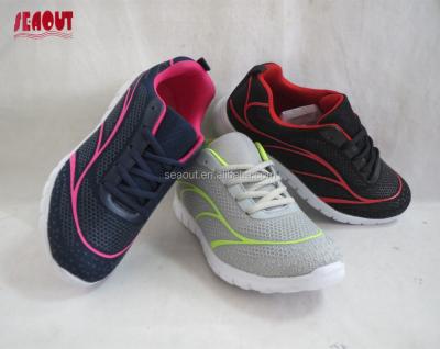 China Cheap Running EVA New Style Lady Sport Casual Shoes Sneakers With Offset Printing for sale