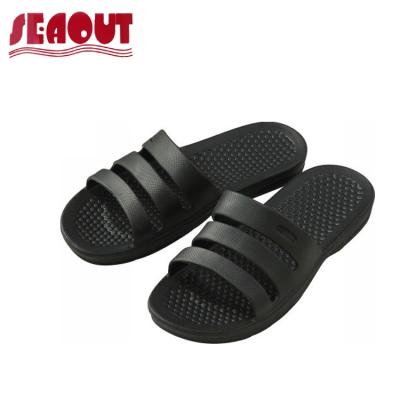 China New Fashion New Arrival Good Flexibility Bule / Black Funny Slippers Man for sale