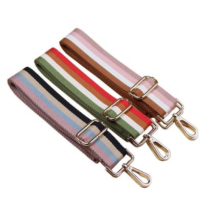 China China Computer Backpack Belt Hotspot Travel Bag Accessories Shoulder Strap Supplier,Fashion Fabric Cotton Striped Handbag Shoulder Strap for sale