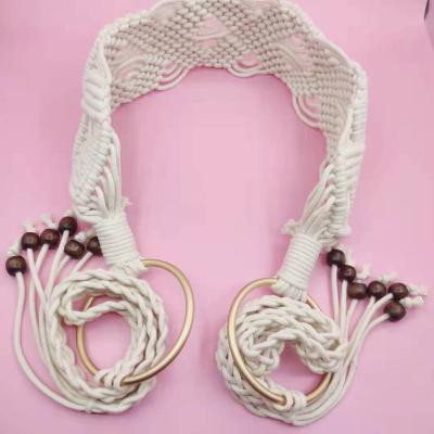 China Longer Clothing Accessories, Handwoven Belts, Fashion Women's Dress Belts, Custom Made for sale