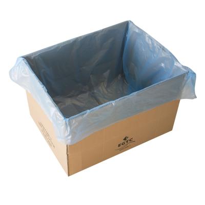 China LDPE/HDPE Moisture Proof Cardboard Liner For Thawed And Frozen Cardboard Liner Box Fish Liner for sale