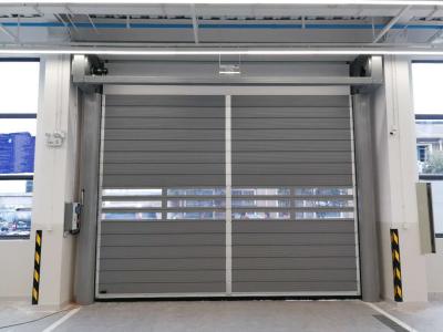 China JTM-D03 Aluminum High Speed Roll up Fast Roller Shutter Spiral Security Door With Remote Control for sale