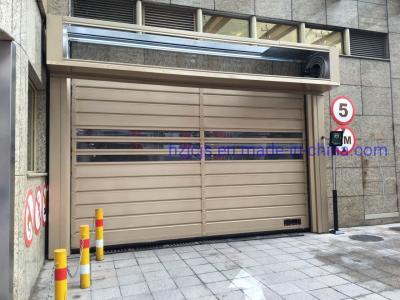 China Aluminum Alloy JTM-D03 Fast Roll and Shutter Spiral Warehouse Wind Shield Automatic Door for sale