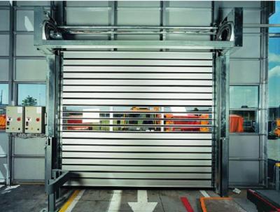 China Garage Door Finished Alloy Rapid Roll up Fast Acting Roller Shutter Spiral Security for sale