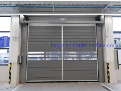 China Finished Aluminum Alloy Fast Roll up Acting Roller Shutter Spiral Security Garage Door for sale