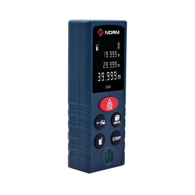 China STANDARD 80m Laser Distance Meter For Interior Decoration 110*40*25mm for sale