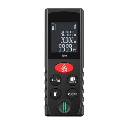 China the latest model 2020 40 meters high precision laser rangefinder portable distance meter 110*40*24mm for sale