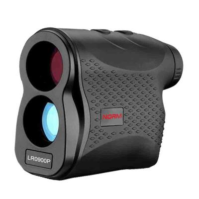 China Standard 1500m Flag Pole Locking Vibration Golf Rangefinder Binoculars Laser Range Finder OEM Laser Rangefinder 105*82*43mm for sale