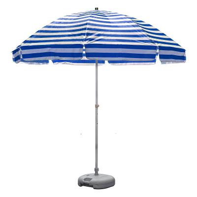 China Traditional Luxury Beach Umbrella Big Pop Up Protection UV Coating Personal Outdoor for sale