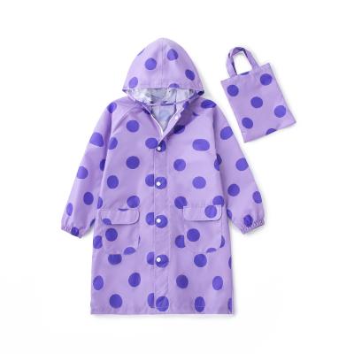 China Bachelorette Rainwear Children's Raincoat Raincoat Stylish Pongee Fabric Kids Raincoat For Girls Children's Raincoat Raincoat Poncho for sale