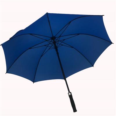 China High quality long axis golf minimalist golf umbrella promotion rainproof advertising straight umbrella for sale