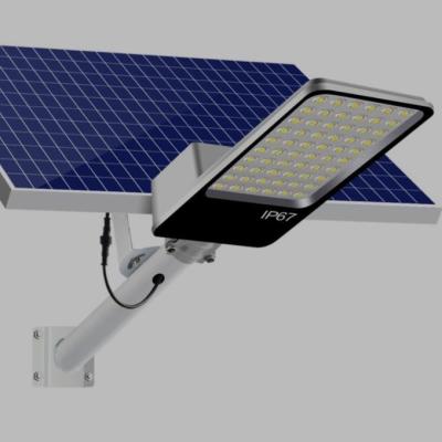 China New Design 60w 80w Solar Street Light Panel Outdoor Energy Saving Government Energy Saving Project for sale