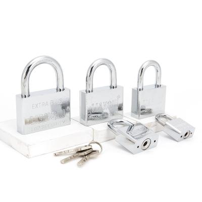 China Marine Door Lock Padlock With Key 60mm Short Shackle Square Shape Padlock Anti-lifting 60mm for sale