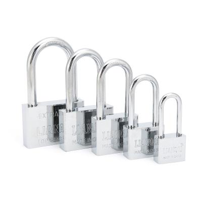 China High Security 30mm Bulk Long Shackle Square Shape Padlock Door Lock Protected 30mm for sale